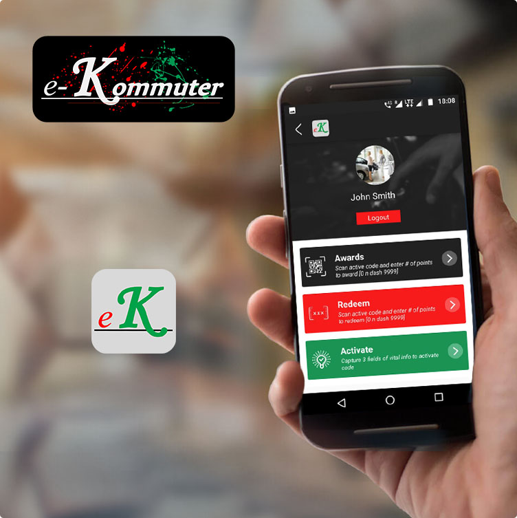 Card Image for e-kommuter app